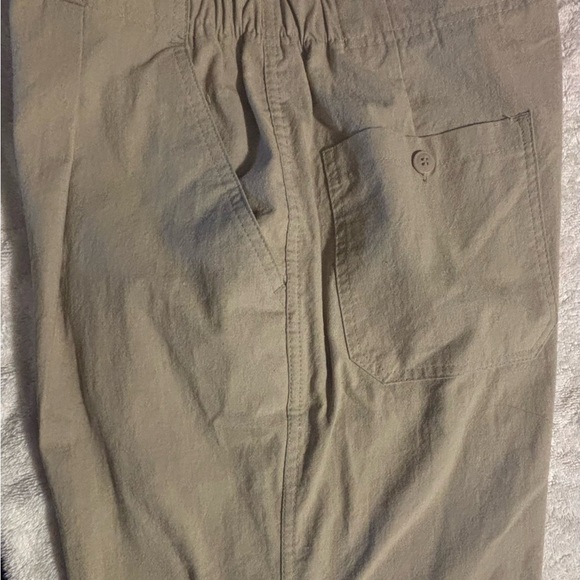 Sundays Tan and White Cargo Shorts - Picture 8 of 10